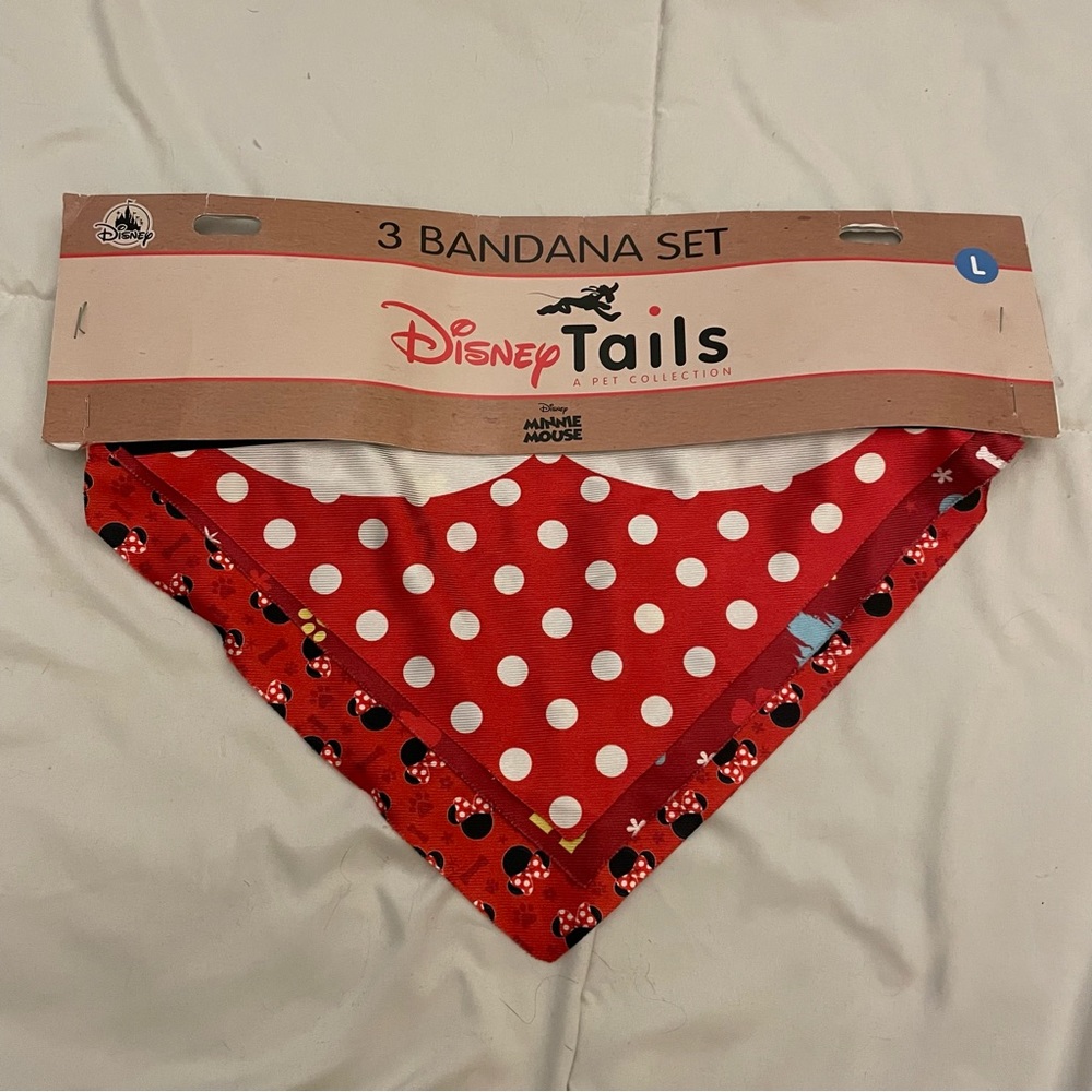 Disney Tails Bandana set NWT